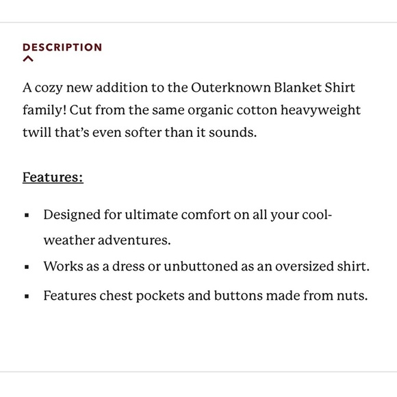 Outerknown Blanket Shirt Dress White Black Pink Plaid Long Sleeve Size Small NWT - Picture 13 of 14